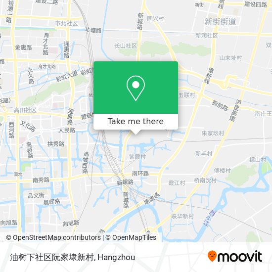油树下社区阮家埭新村 map