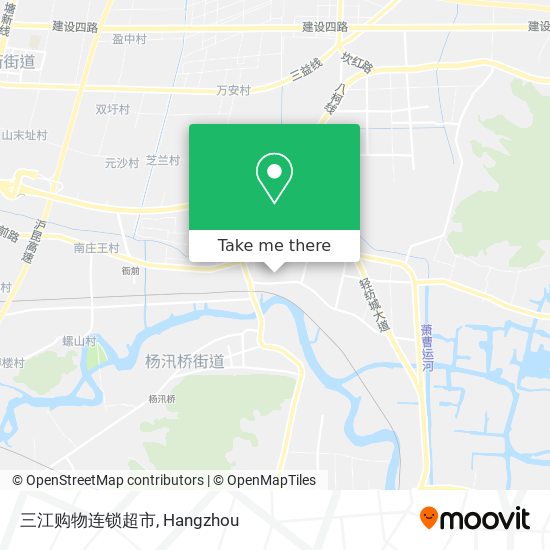三江购物连锁超市 map