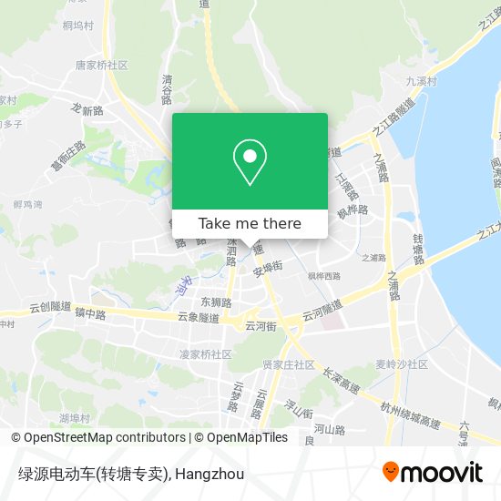绿源电动车(转塘专卖) map