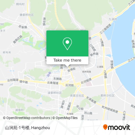 山涧苑-1号楼 map