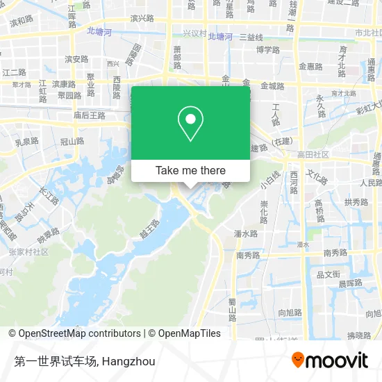第一世界试车场 map