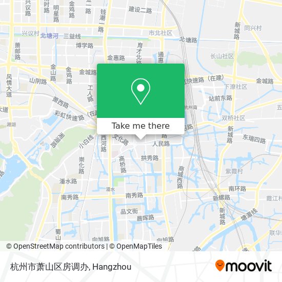 杭州市萧山区房调办 map