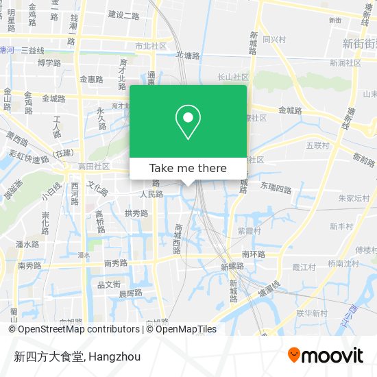 新四方大食堂 map