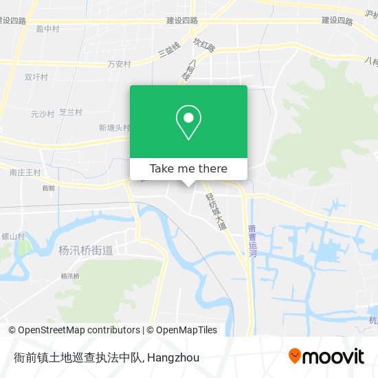 衙前镇土地巡查执法中队 map