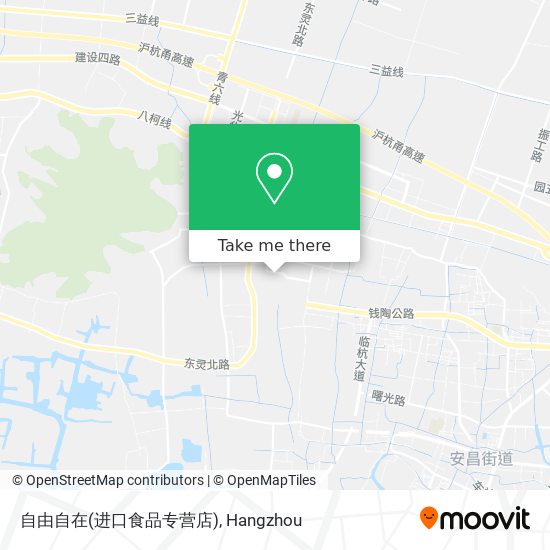 自由自在(进口食品专营店) map