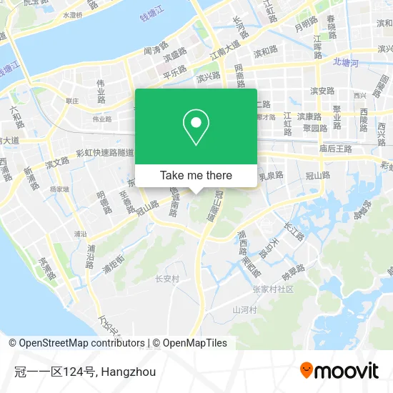 冠一一区124号 map