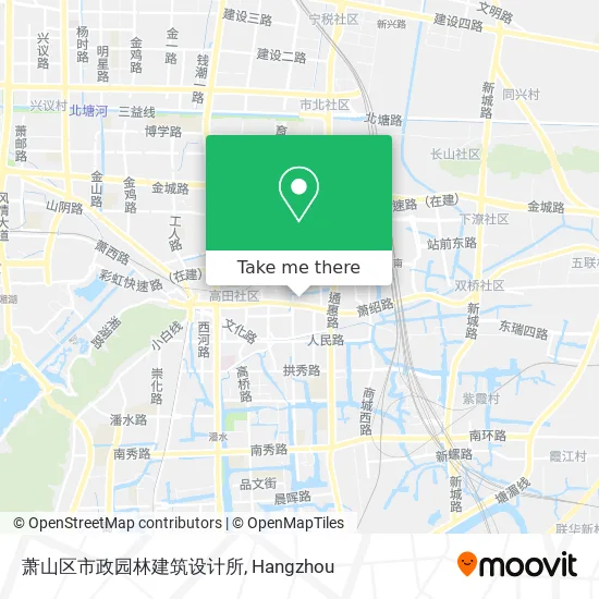 萧山区市政园林建筑设计所 map
