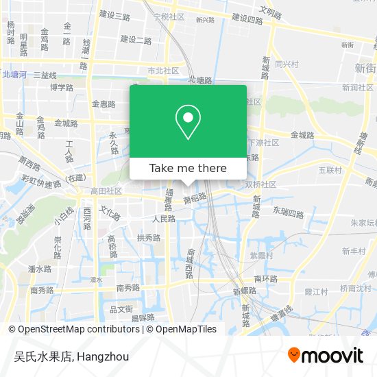 吴氏水果店 map