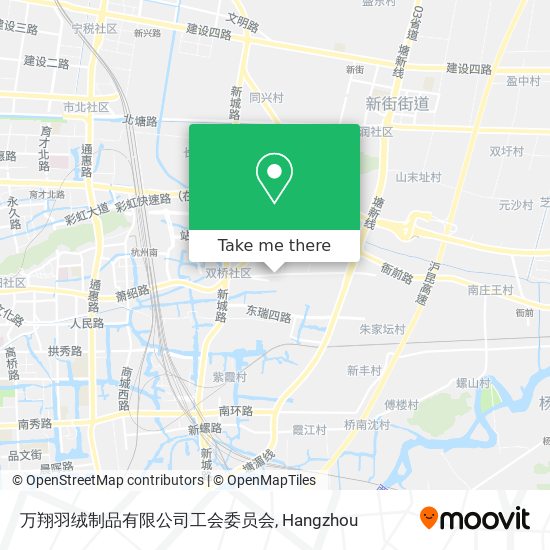 万翔羽绒制品有限公司工会委员会 map
