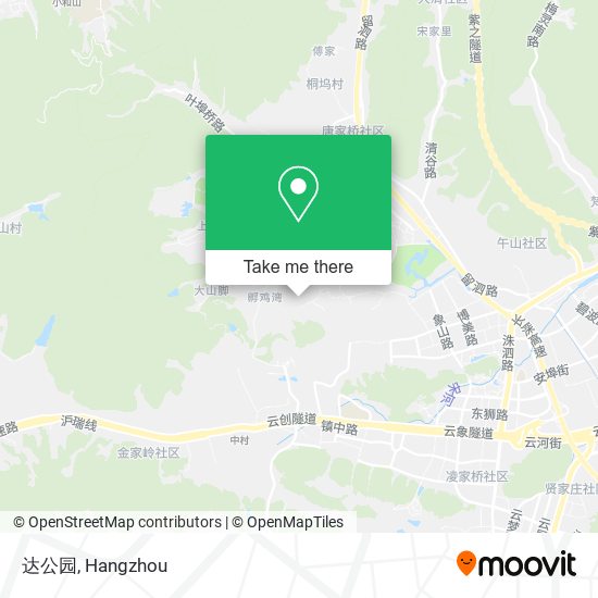 达公园 map