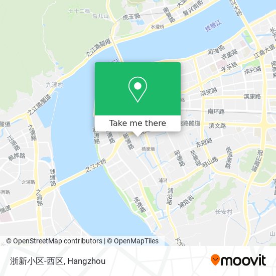 浙新小区-西区 map