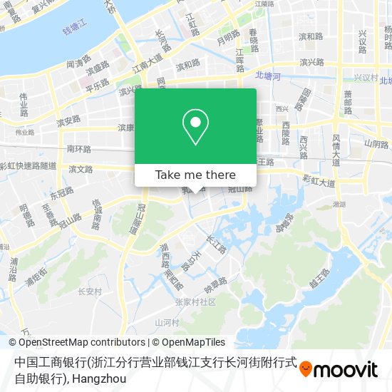 中国工商银行(浙江分行营业部钱江支行长河街附行式自助银行) map