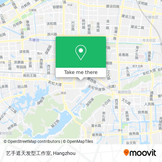 艺手遮天发型工作室 map