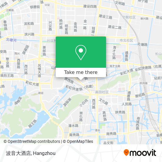 波音大酒店 map