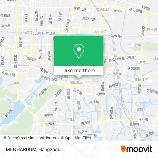 MENHARDUM map