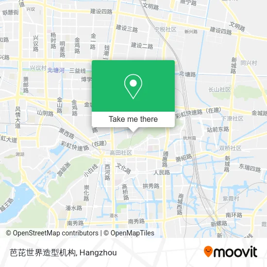 芭芘世界造型机构 map