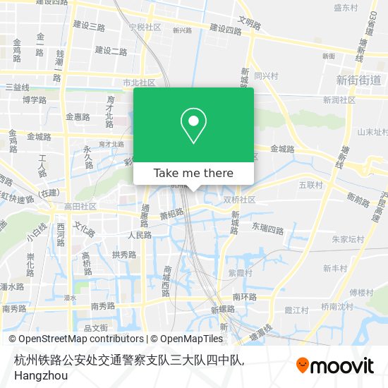 杭州铁路公安处交通警察支队三大队四中队 map