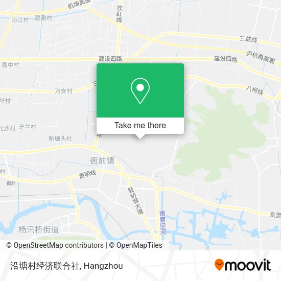 沿塘村经济联合社 map