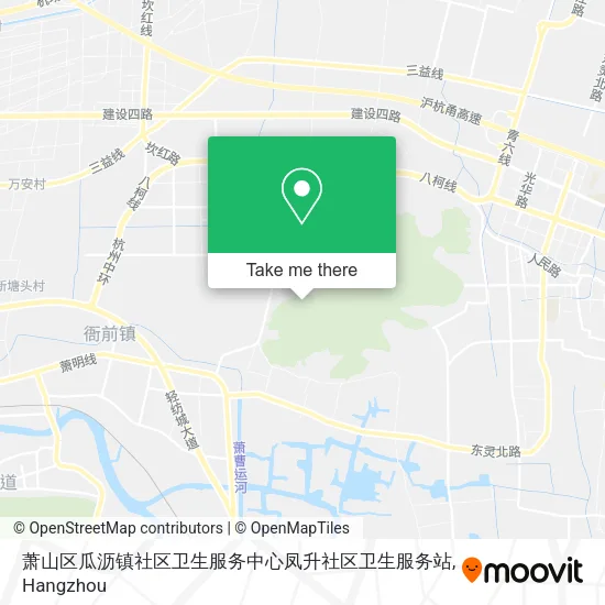 萧山区瓜沥镇社区卫生服务中心凤升社区卫生服务站 map