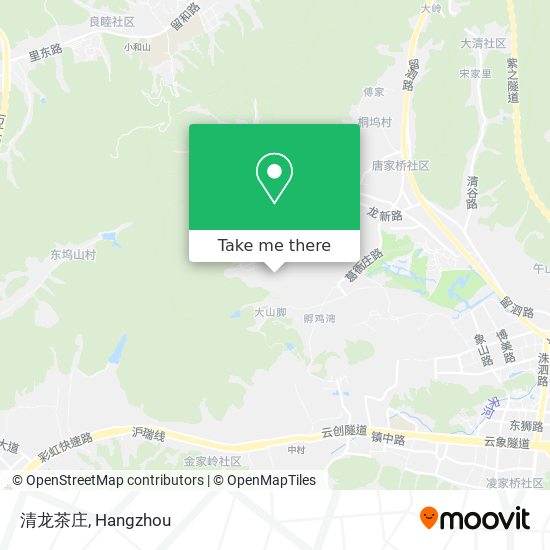清龙茶庄 map