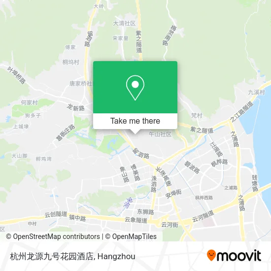 杭州龙源九号花园酒店 map