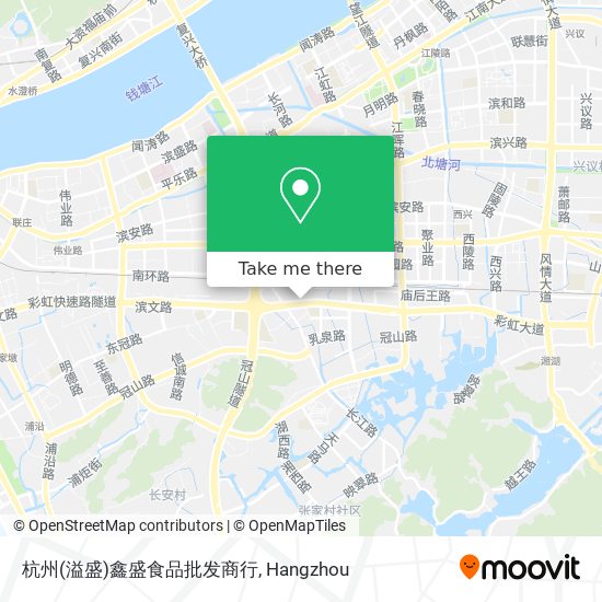 杭州(溢盛)鑫盛食品批发商行 map
