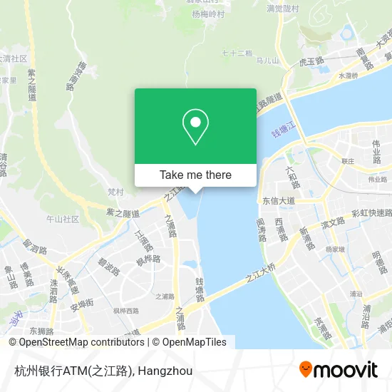 杭州银行ATM(之江路) map