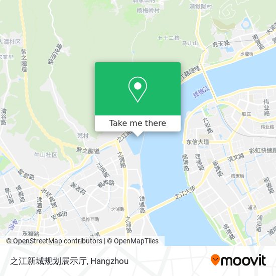 之江新城规划展示厅 map