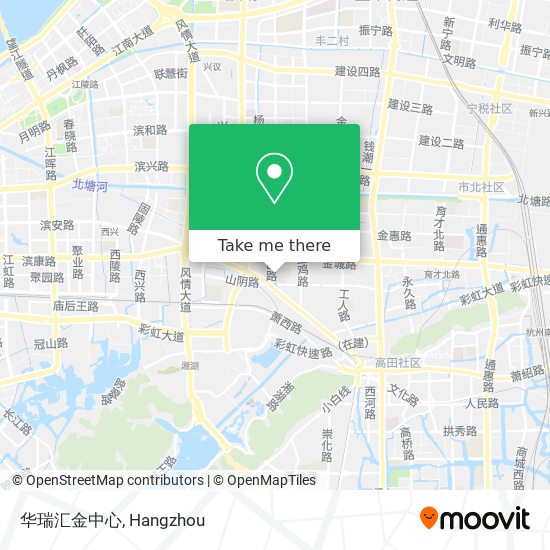 华瑞汇金中心 map