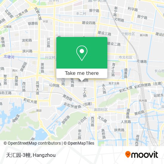 天汇园-3幢 map