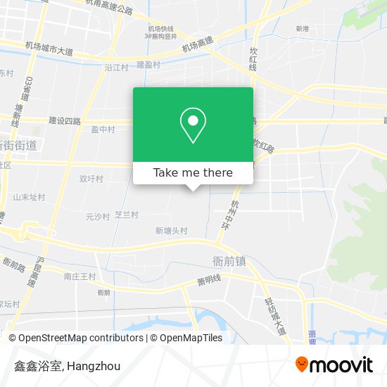 鑫鑫浴室 map