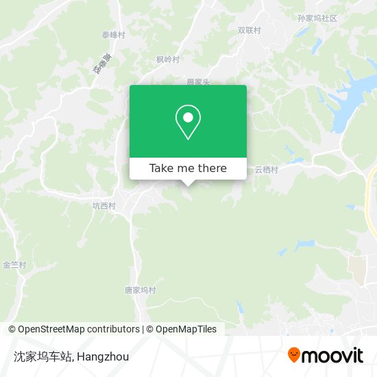 沈家坞车站 map