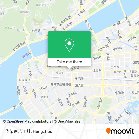 华荣创艺工社 map