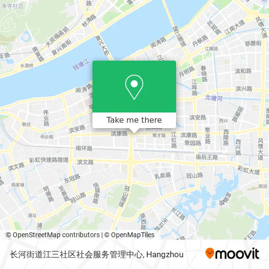 长河街道江三社区社会服务管理中心 map