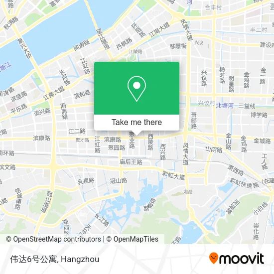 伟达6号公寓 map