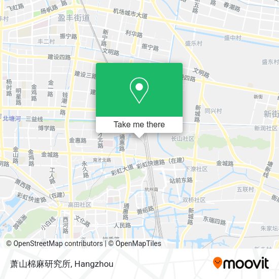 萧山棉麻研究所 map