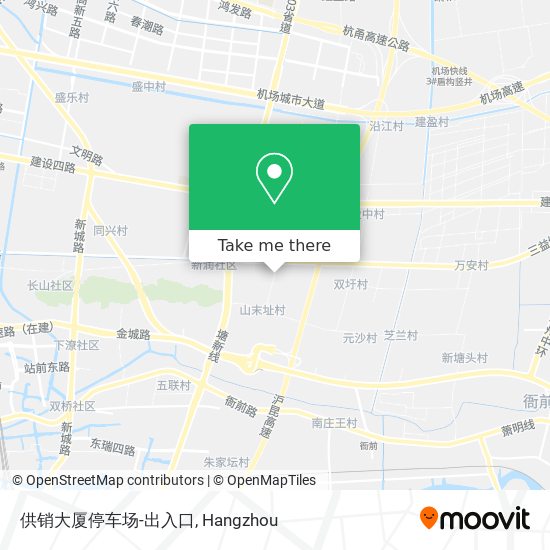 供销大厦停车场-出入口 map