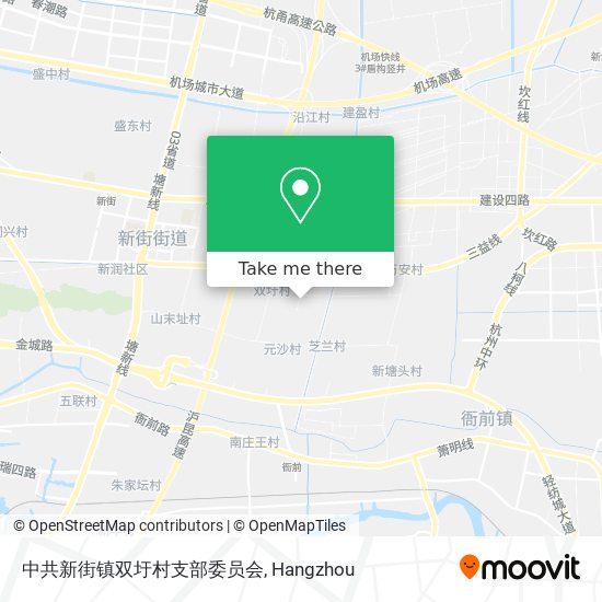 中共新街镇双圩村支部委员会 map