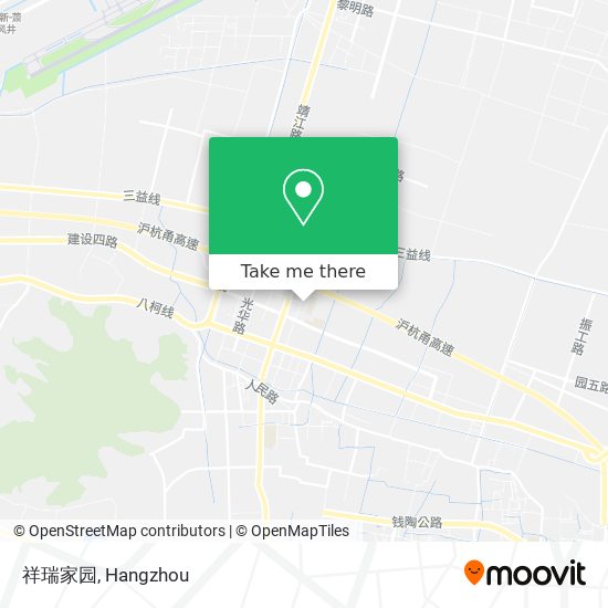 祥瑞家园 map