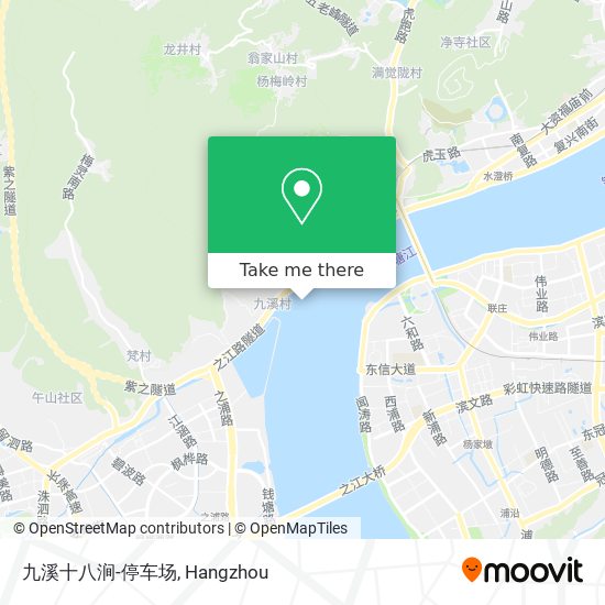 九溪十八涧-停车场 map