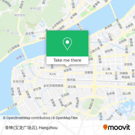 青蜂(宝龙广场店) map