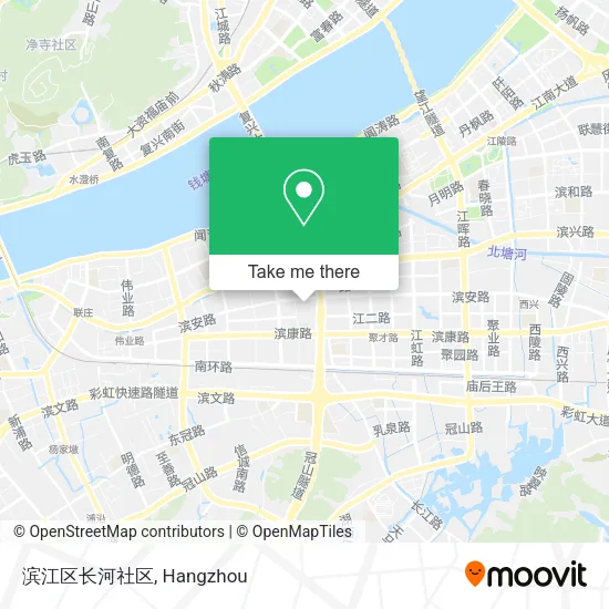 滨江区长河社区 map