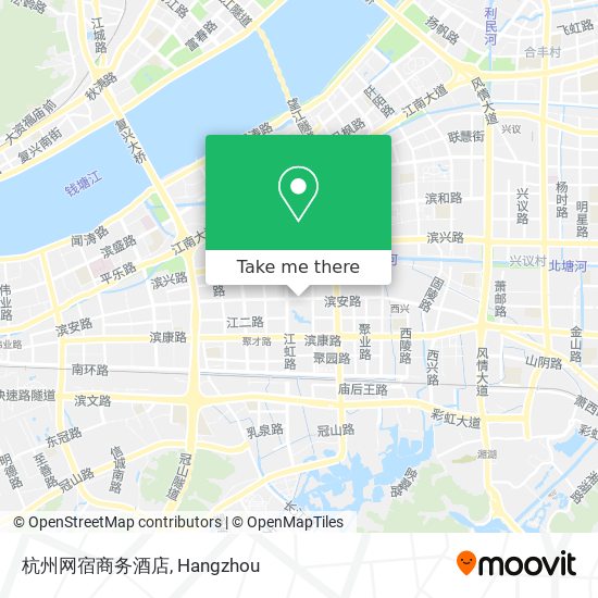 杭州网宿商务酒店 map