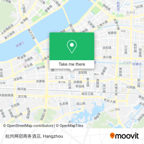 杭州网宿商务酒店 map