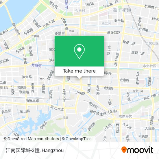 江南国际城-3幢 map