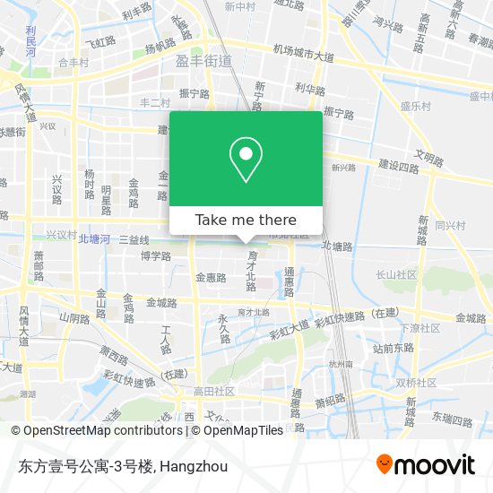 东方壹号公寓-3号楼 map