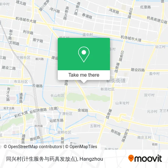 同兴村(计生服务与药具发放点) map