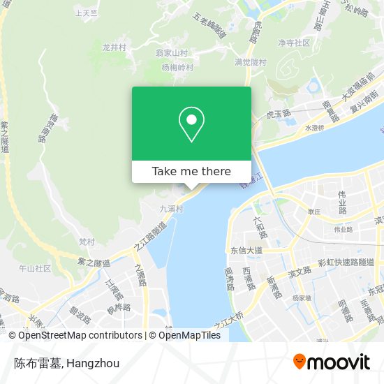 陈布雷墓 map