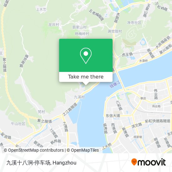 九溪十八涧-停车场 map