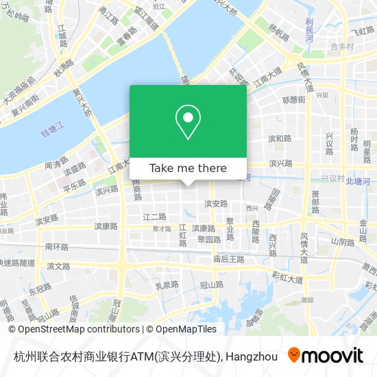 杭州联合农村商业银行ATM(滨兴分理处) map